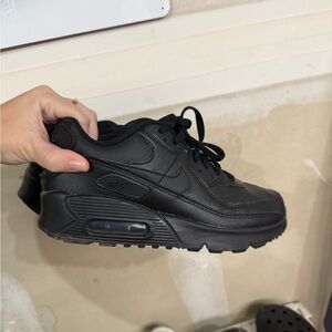 Kids Black Air Max Nike Sneakers